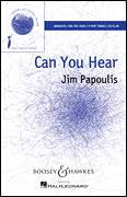 Can You Hear? Instrumental Parts choral sheet music cover